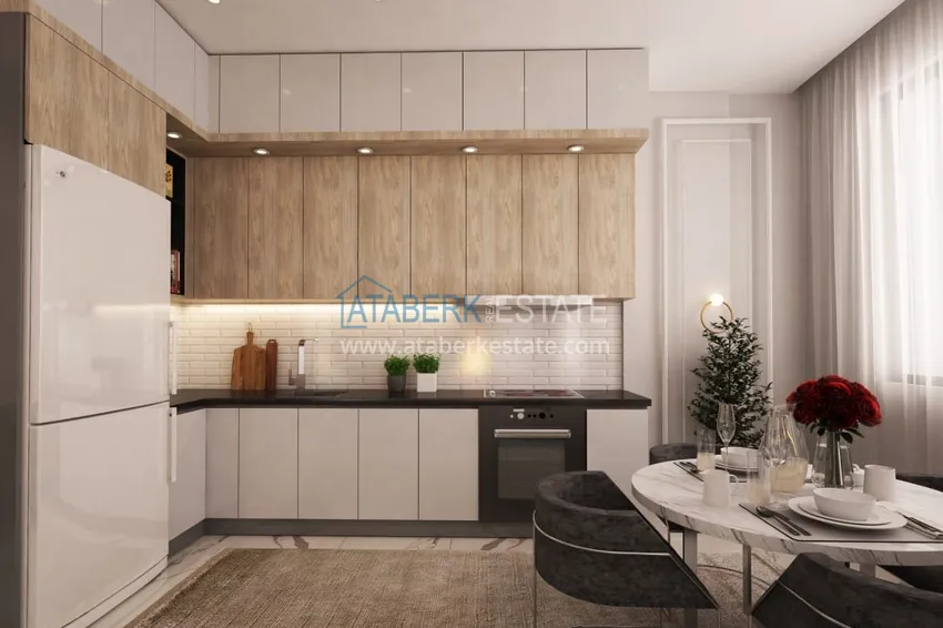 Приобрести Недвижимость от застройщика в новом комплексе - Алания, район Каргыджак 7 