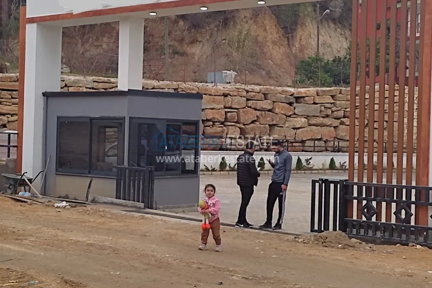 Квартира 1+1 в новом комплексе с чистовой отделкой, район Авсаллар – Алания 2 