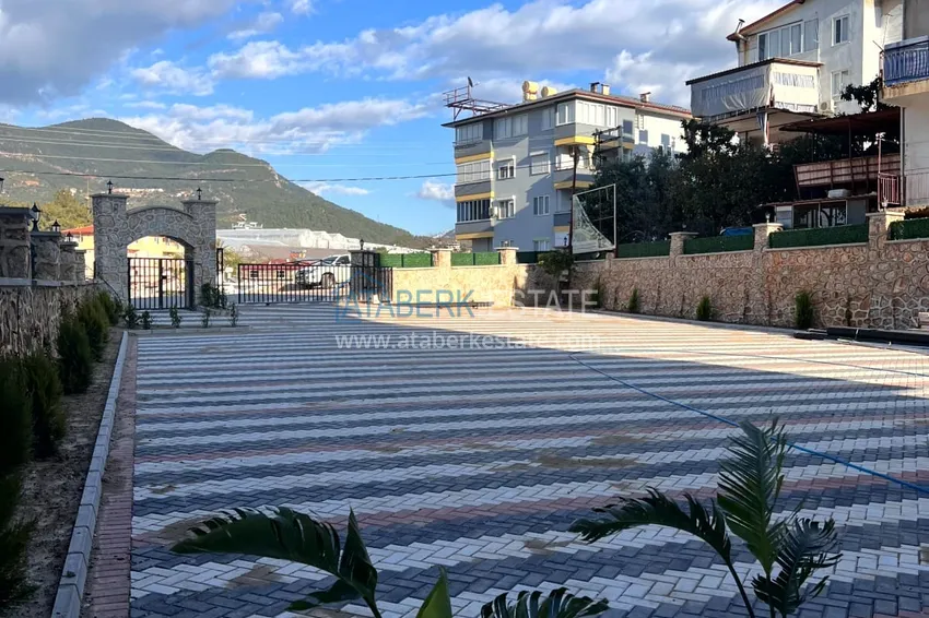 Квартира 1+1 с мебелью в жилом комплексе с инфраструктурой, район Оба – Алания 2 