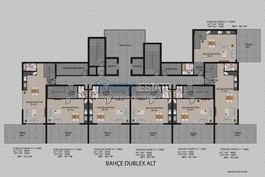 Купить дешево Новый инвестиционный проект жилого комплекса в Алании – район Паяллар  2 