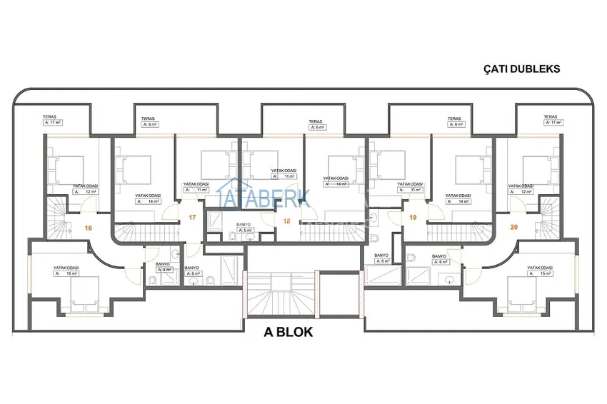 Купить дешево Квартиры и пентхаусы в комплексе на этапе строительства – Алания, район Каргыджак 4 