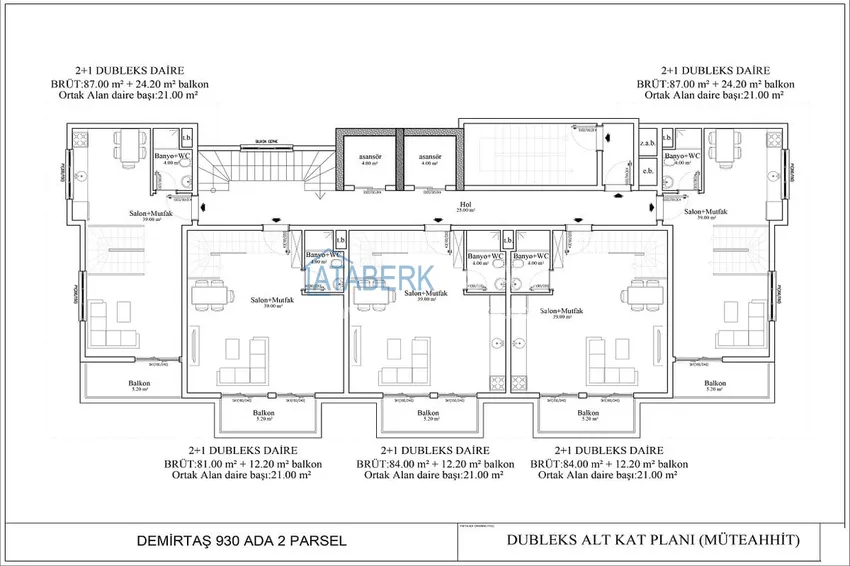 Купить дешево Инвестиционная недвижимость – комплекс семейного типа на этапе строительства в Демирташе  3 