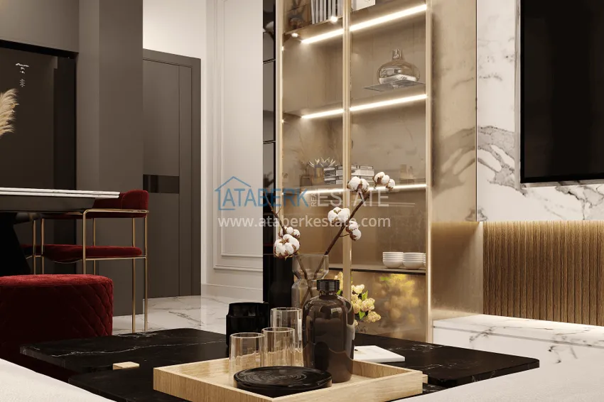 Приобрести Новый инвестиционный проект резиденции с хорошей инфраструктурой в Газипаше 3 