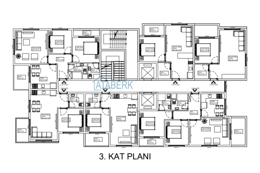 Купить дешево Недвижимость от застройщика – новый проект офф-плана в Газипаше  1 