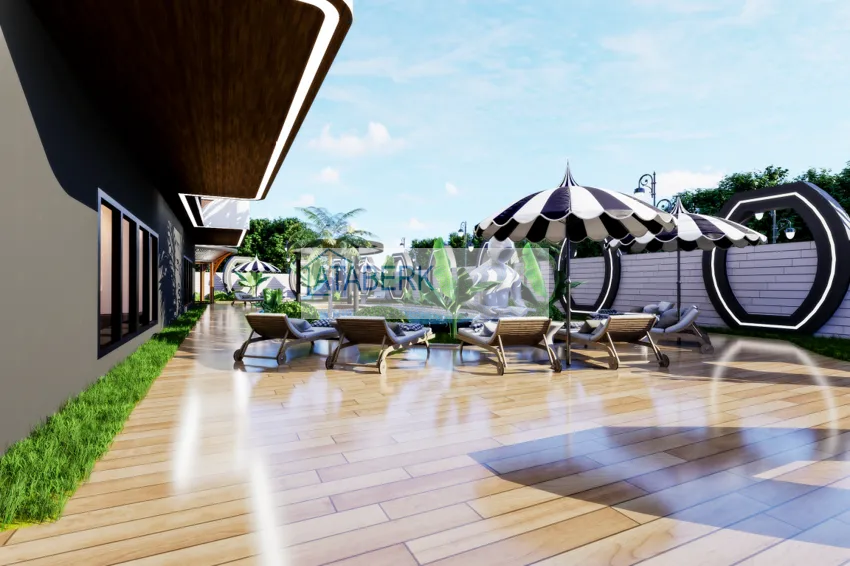 Курортная недвижимость на этапе строительства – Алания, район Махмутлар 5 