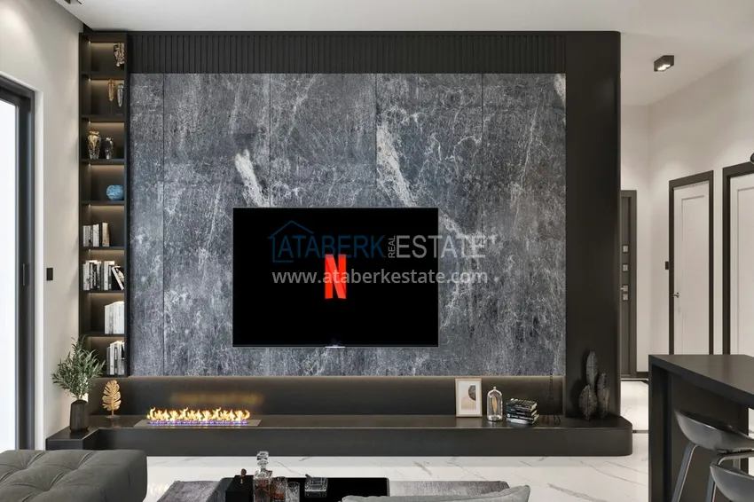 Приобрести Квартира 1+1 на этапе строительства, от инвестора в комплексе центр Алании 3 