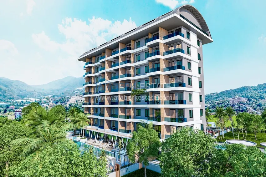 Квартиры в рассрочку на начальном этапе строительства – Алания, Демирташ 3 