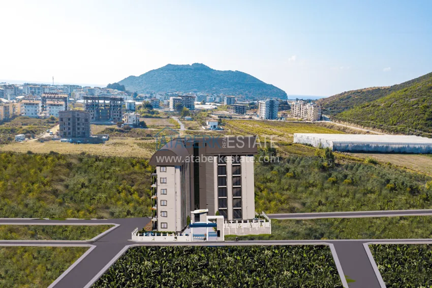Новый инвестиционный проект резиденции с хорошей инфраструктурой в Газипаше 17 