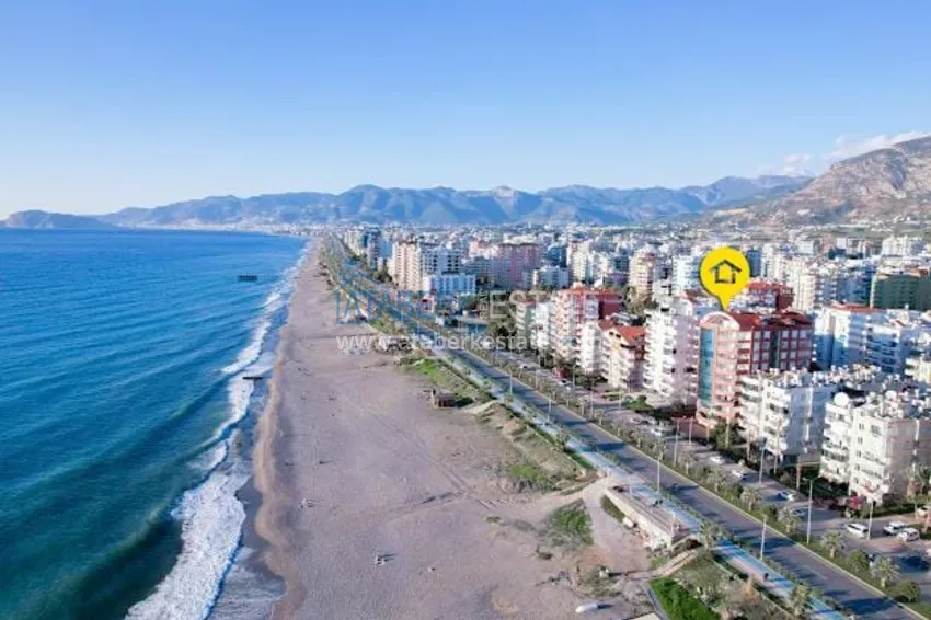 Квартира 2+1 с люксовым интерьером – Махмутлар, первая береговая линия 3 