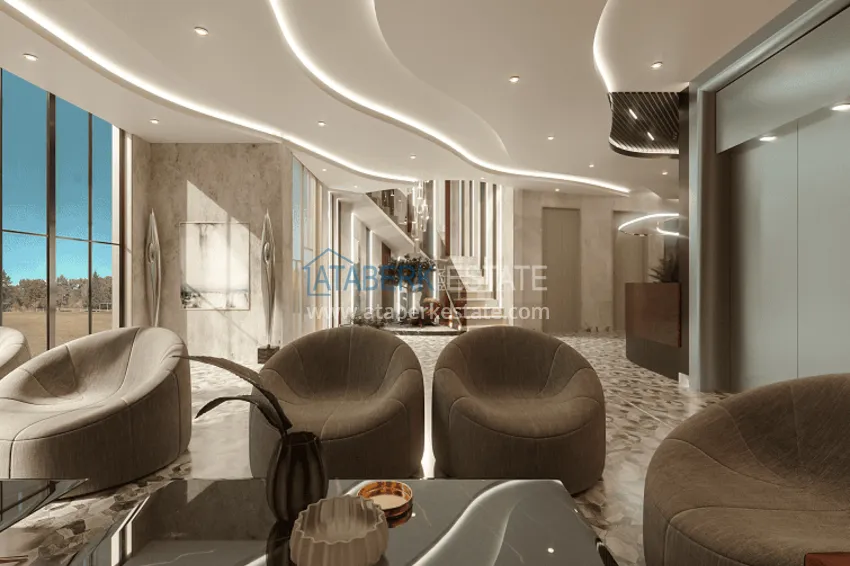 Новый инвестиционный проект резиденции с хорошей инфраструктурой в Газипаше 21 