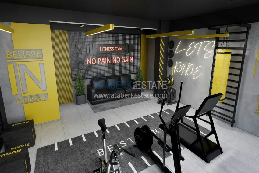 Новый бутик-комплекса на этапе строительства в районе Авсаллар 20