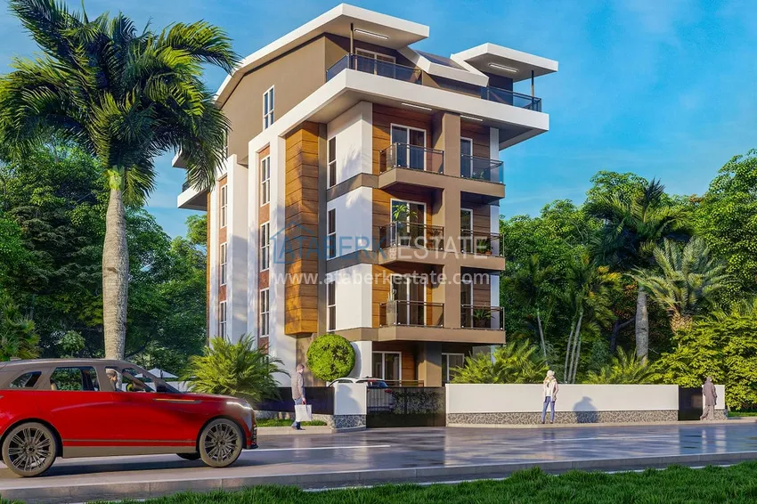 Новый бутик-проект в центральной части Газипаши, район Пазарджи 3 