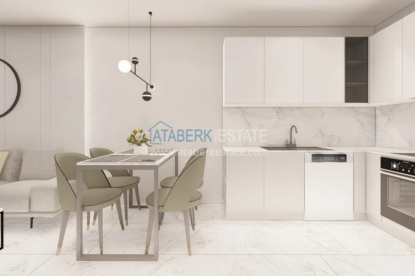 Приобрести Недвижимость от инвестора в строящемся комплексе – Алания, Авсаллар 3 