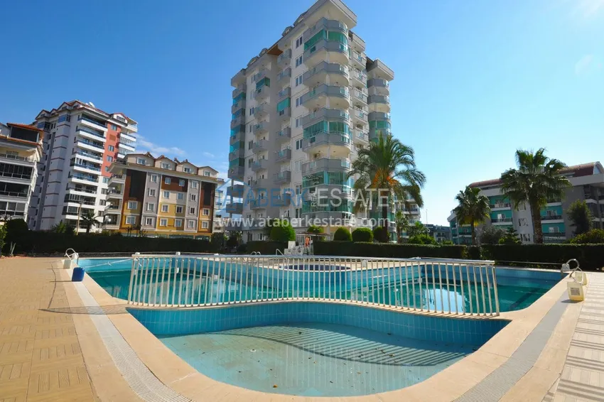 Дуплекс 5+1 с мебелью и видом на море, район Джикджилли – Алания 3 