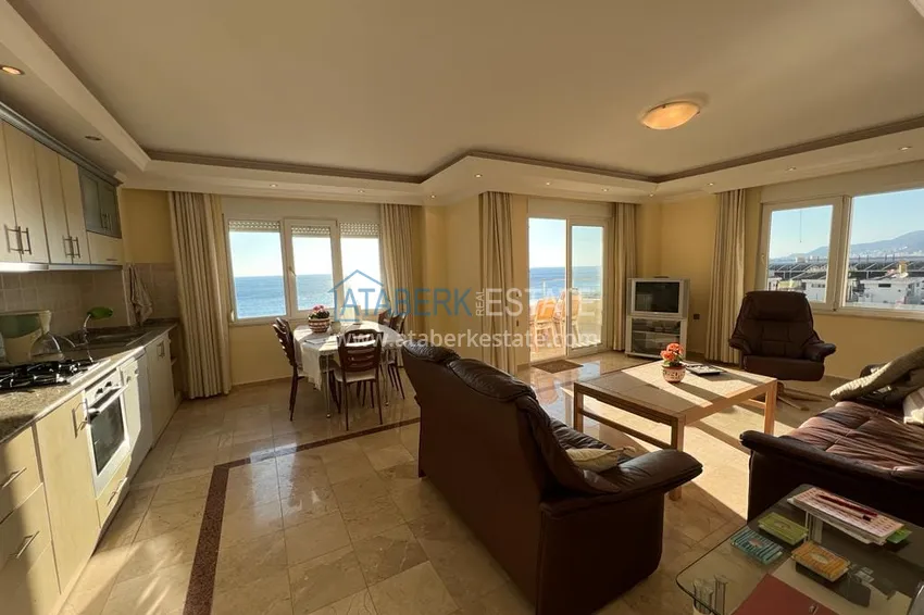 Приобрести Квартира 2+1 меблированная с открытым видом на море и горы, район Тосмур – Алания 3 