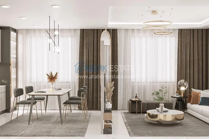 Приобрести Проект Off-plan. Инвестиционная недвижимость в Алании, район Авсаллар 3 