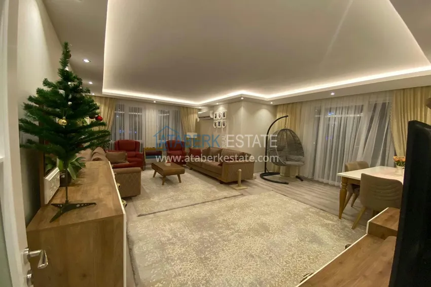 Приобрести Четырехкомнатная квартира с мебелью в Алании - район Тосмур 3 