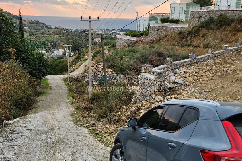 Продажа земли с разрешением на строительство виллы - Газипаша 3 