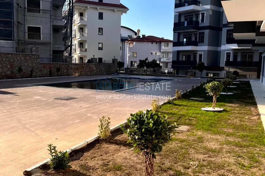 Квартира 1+1 с мебелью в жилом комплексе с инфраструктурой, район Оба – Алания 3 