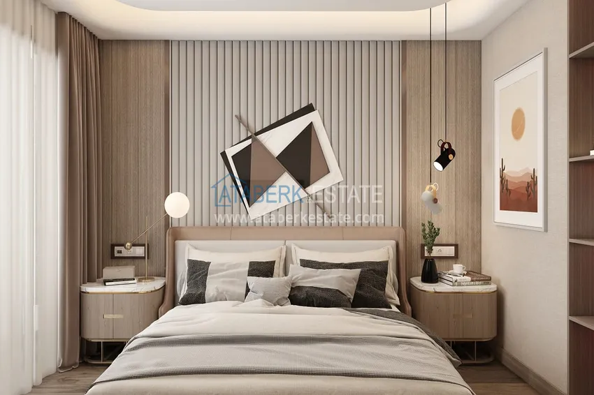 Приобрести Недвижимость на этапе строительства – комплекс семейного типа в Дошемеалты, Анталья 34 