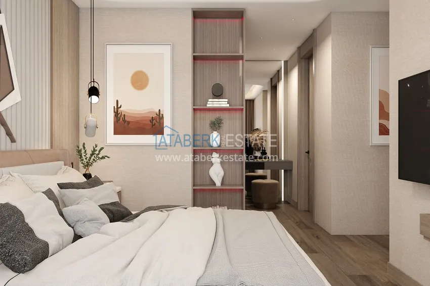 Приобрести Недвижимость на этапе строительства – комплекс семейного типа в Дошемеалты, Анталья 35 