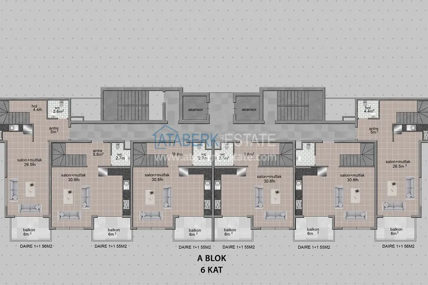 Купить дешево Доступная недвижимость без посредников напрямую от застройщика – Алания, Авсаллар 4 