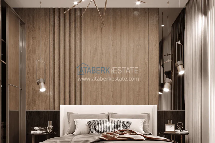 Приобрести Новый инвестиционный проект резиденции с хорошей инфраструктурой в Газипаше 4 