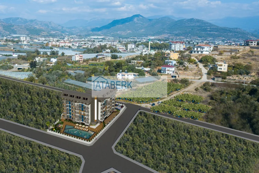 Новый инвестиционный проект резиденции с хорошей инфраструктурой в Газипаше 18 