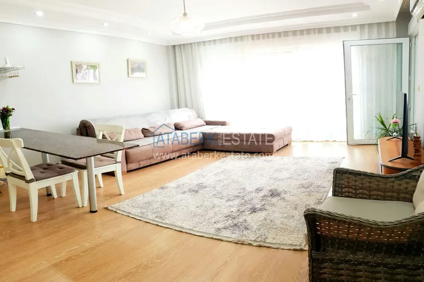 Приобрести Квартира 1+1 с видом на горы и застеклённым балконом в резиденции премиум-класса в районе Джикджилли, Алания 4 