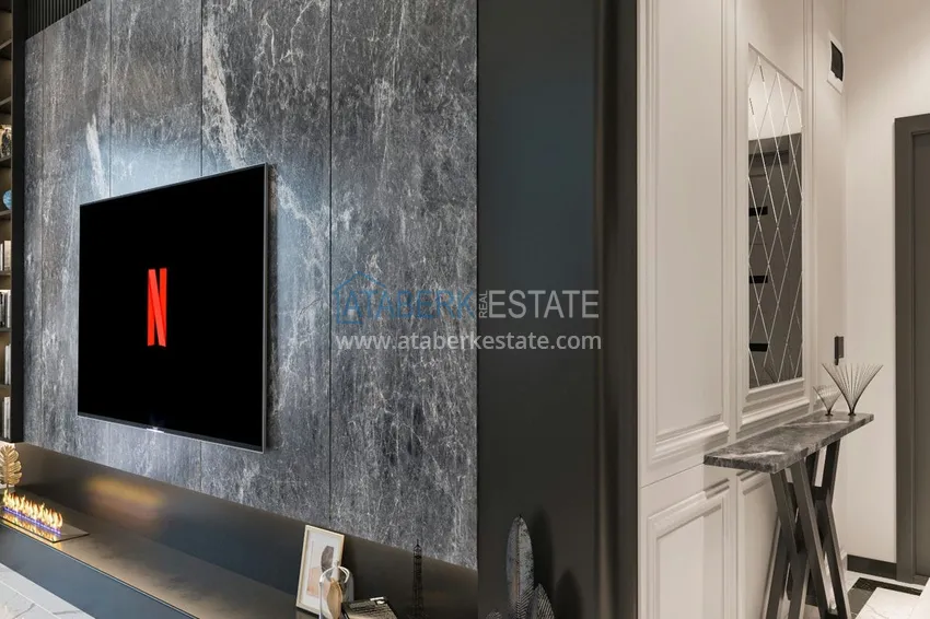 Приобрести Квартира 1+1 на этапе строительства, от инвестора в комплексе центр Алании 4 