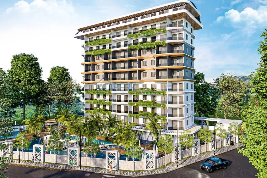 Новый инвестиционный проект резиденции в сегменте комфорт – Алания, Авсаллар 4