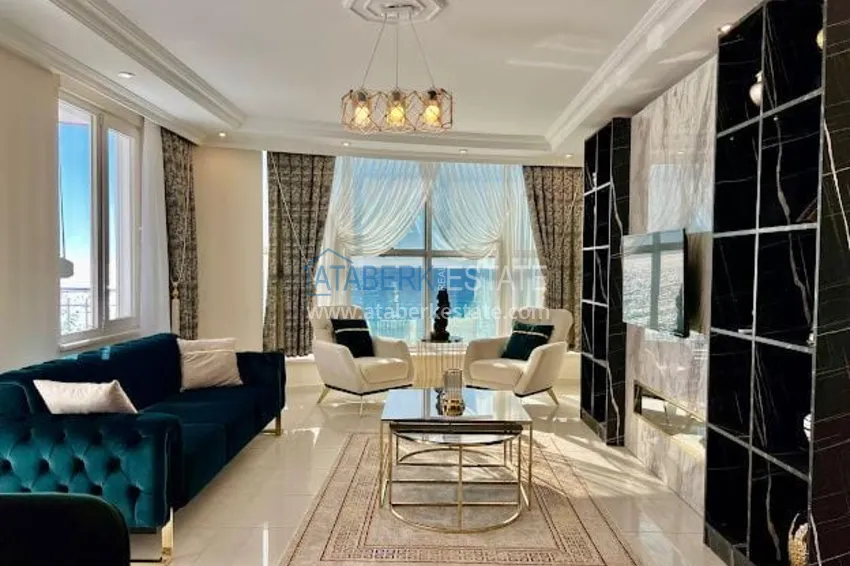 Приобрести Квартира 2+1 с люксовым интерьером – Махмутлар, первая береговая линия 4 