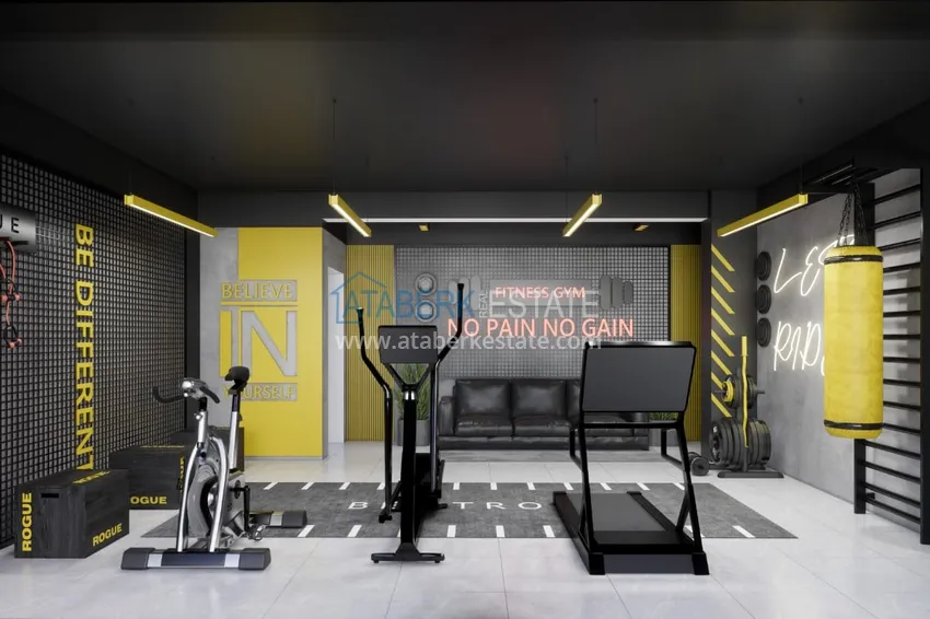 Новый бутик-комплекса на этапе строительства в районе Авсаллар 21