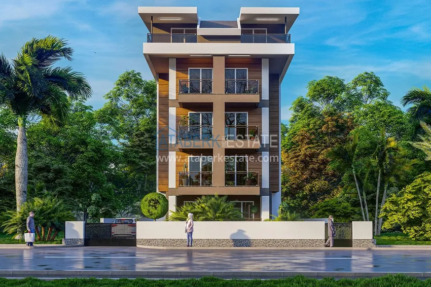 Новый бутик-проект в центральной части Газипаши, район Пазарджи 4 