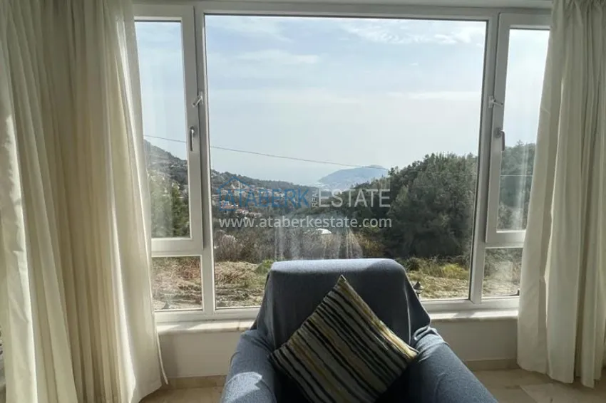 Приобрести Меблированная вилла с видовыми характеристиками в районе Бекташ Алания 4 