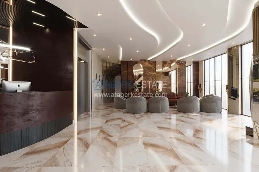 Новый инвестиционный проект резиденции с хорошей инфраструктурой в Газипаше 22 