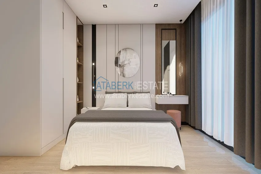 Приобрести Недвижимость от инвестора в строящемся комплексе – Алания, Авсаллар 4 