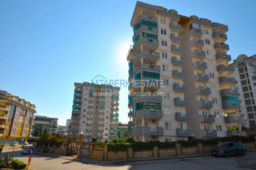 Дуплекс 5+1 с мебелью и видом на море, район Джикджилли – Алания 4 