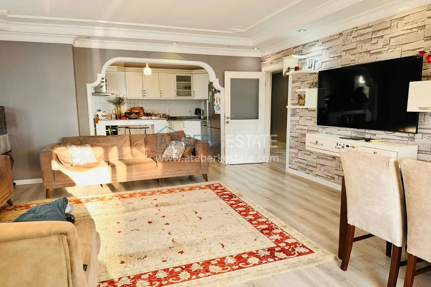 Приобрести Дуплекс 5+1 с мебелью и видом на море, район Джикджилли – Алания 4 