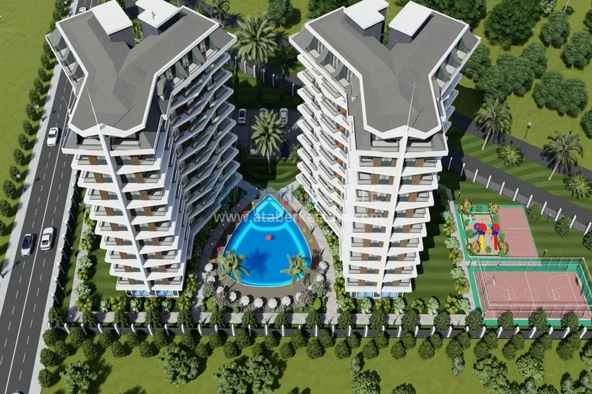 Проект Off-plan. Инвестиционная недвижимость в Алании, район Авсаллар 4 