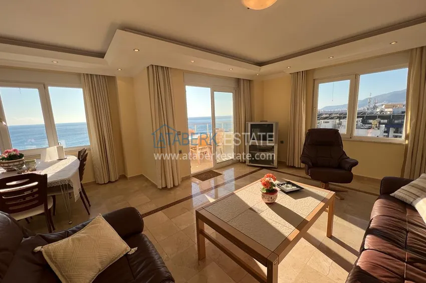 Приобрести Квартира 2+1 меблированная с открытым видом на море и горы, район Тосмур – Алания 4 