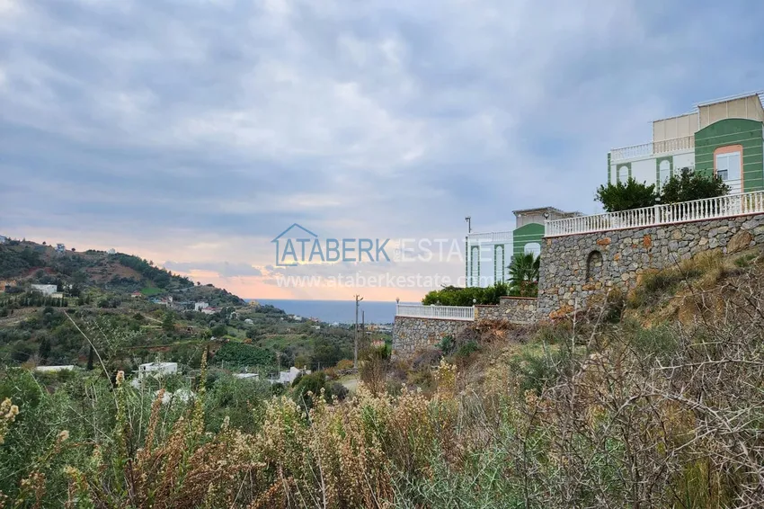 Продажа земли с разрешением на строительство виллы - Газипаша 4 