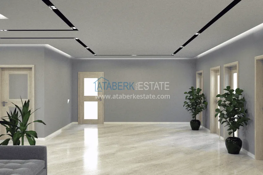 Квартиры и пентхаусы в центре Газипаши с рассрочкой в комплексе на этапе строительства 20 