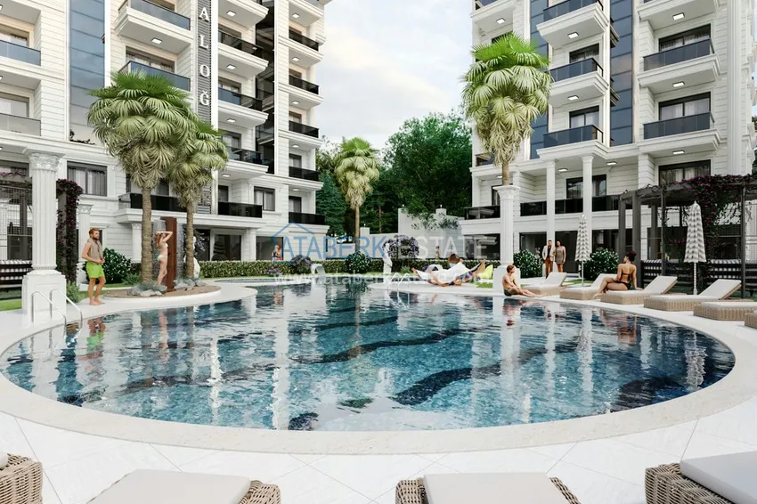 Новый инвестиционный проект жилого комплекса в Газипаше, Пазарджи 4 