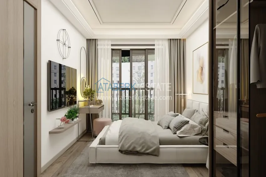 Приобрести Недвижимость на этапе строительства – комплекс семейного типа в Дошемеалты, Анталья 8 