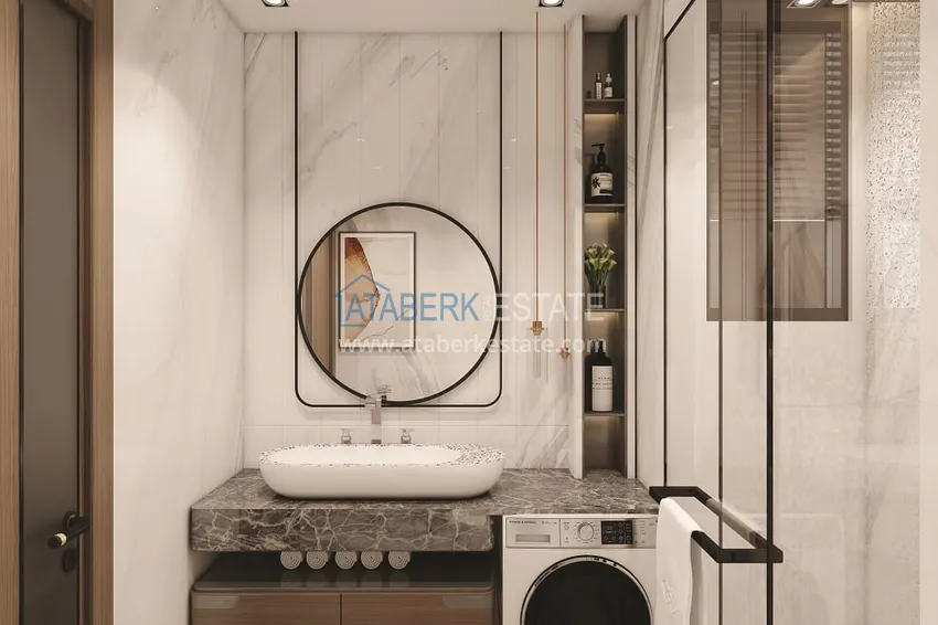 Приобрести Недвижимость на этапе строительства – комплекс семейного типа в Дошемеалты, Анталья 38 