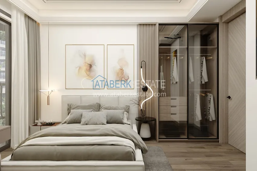 Приобрести Недвижимость на этапе строительства – комплекс семейного типа в Дошемеалты, Анталья 11 