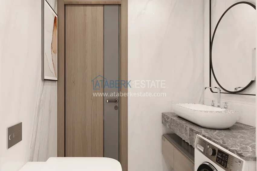 Приобрести Недвижимость на этапе строительства – комплекс семейного типа в Дошемеалты, Анталья 40 