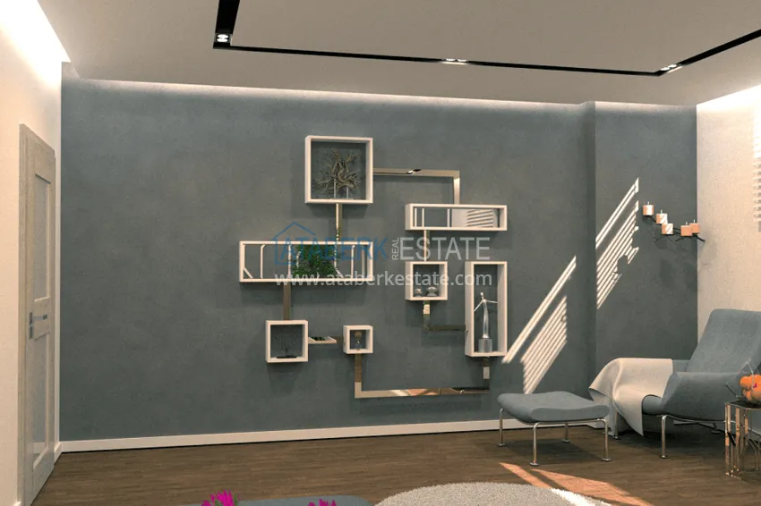 Квартиры и пентхаусы в центре Газипаши с рассрочкой в комплексе на этапе строительства 22 