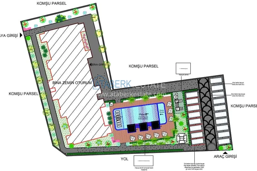 Купить дешево Инвестиционно-привлекательный проект жилого комплекса в Газипаше – 800 метрах от моря 5 